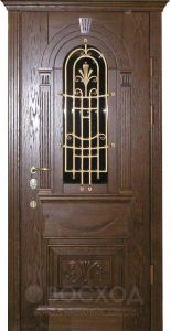 Фото стальная дверь Парадная дверь №356 с отделкой МДФ ПВХ