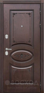 Фото стальная дверь МДФ №101 с отделкой Порошковое напыление