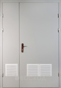 Фото стальная дверь Дверь в котельную №2 с отделкой Ламинат