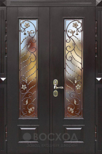 Фото стальная дверь Парадная дверь №352 с отделкой МДФ ПВХ